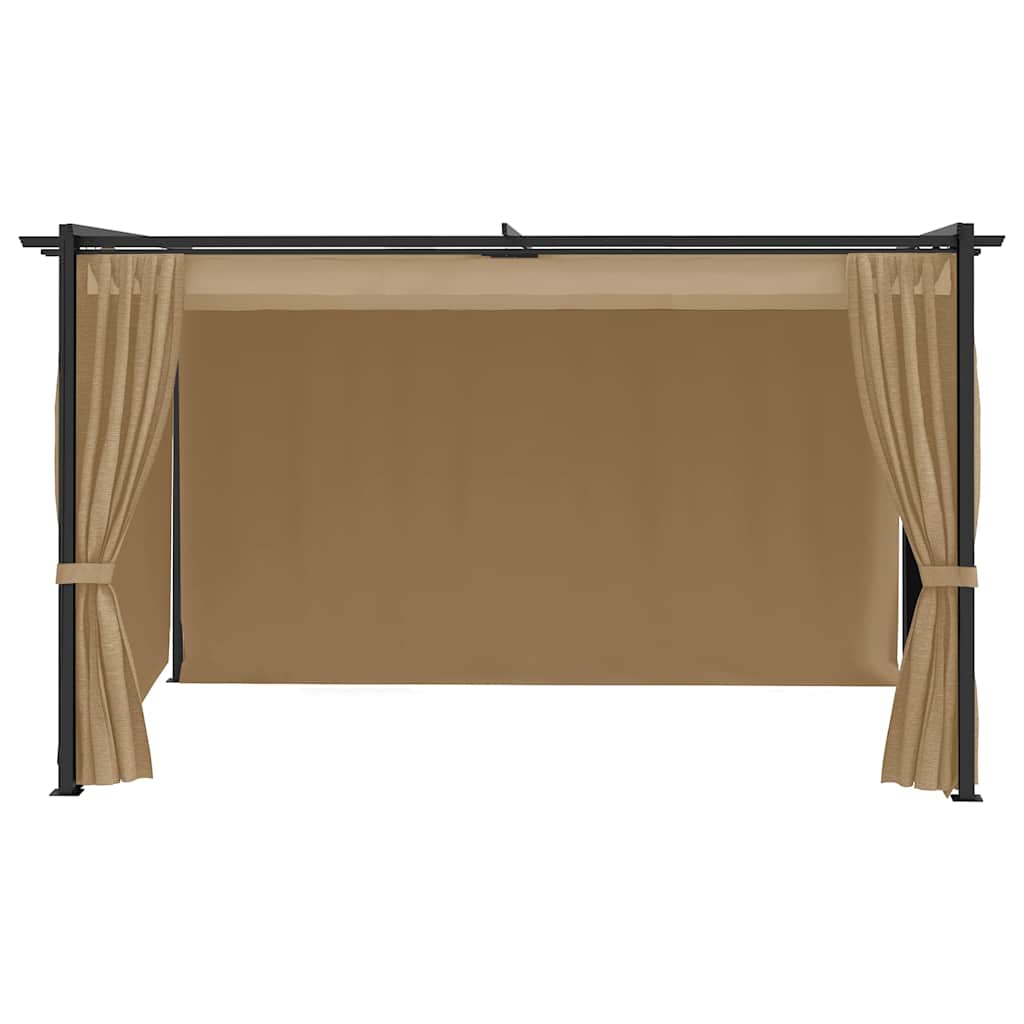 Pavėsinė, taupe spalvos, 4x3m (313898+313899) Pavėsinė, taupe spalvos, 4x3m (313898+313899) - Image 3