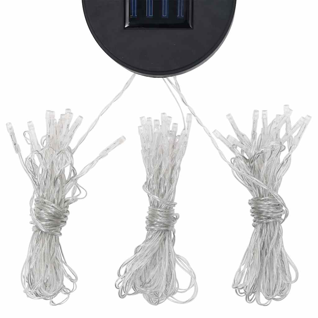 Pavėsinė su lemputėmis ir užuolaidomis LED, kreminė balta, 4x3m Pavėsinė su lemputėmis ir užuolaidomis LED, kreminė balta, 4x3m - Image 10