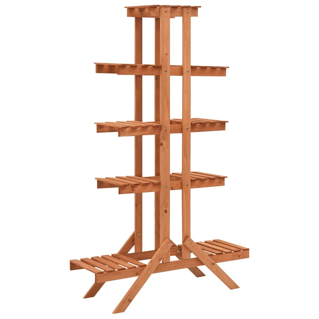 Stovas augalams, 83x25x132cm, eglės medienos masyvas Stovas augalams, 83x25x132cm, eglės medienos masyvas - Image 2