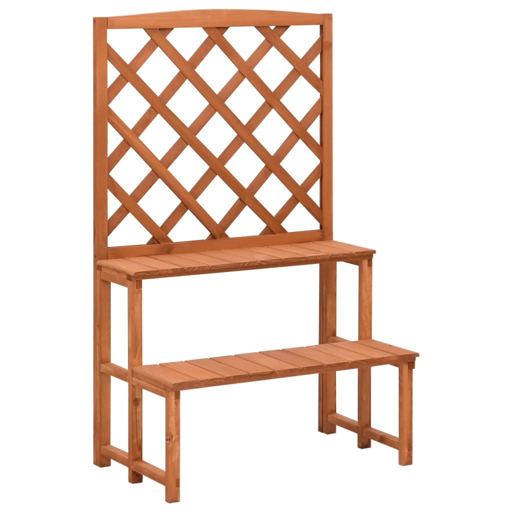Stovas augalams su treliažu, 70x42x115cm, eglės masyvas Stovas augalams su treliažu, 70x42x115cm, eglės masyvas - Image 2