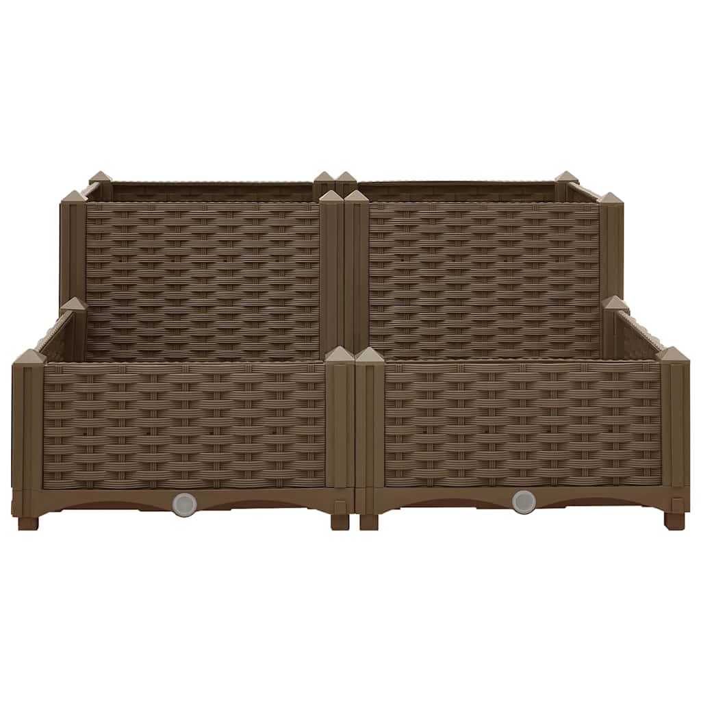 Aukštas lovelis, 80x80x38cm, polipropilenas Aukštas lovelis, 80x80x38cm, polipropilenas - Image 4