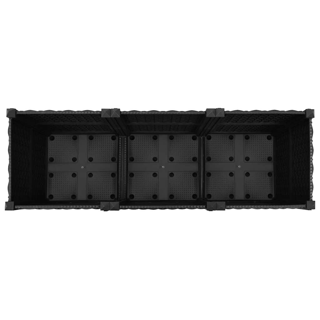 Aukštas lovelis, 120x40x38cm, polipropilenas Aukštas lovelis, 120x40x38cm, polipropilenas - Image 6