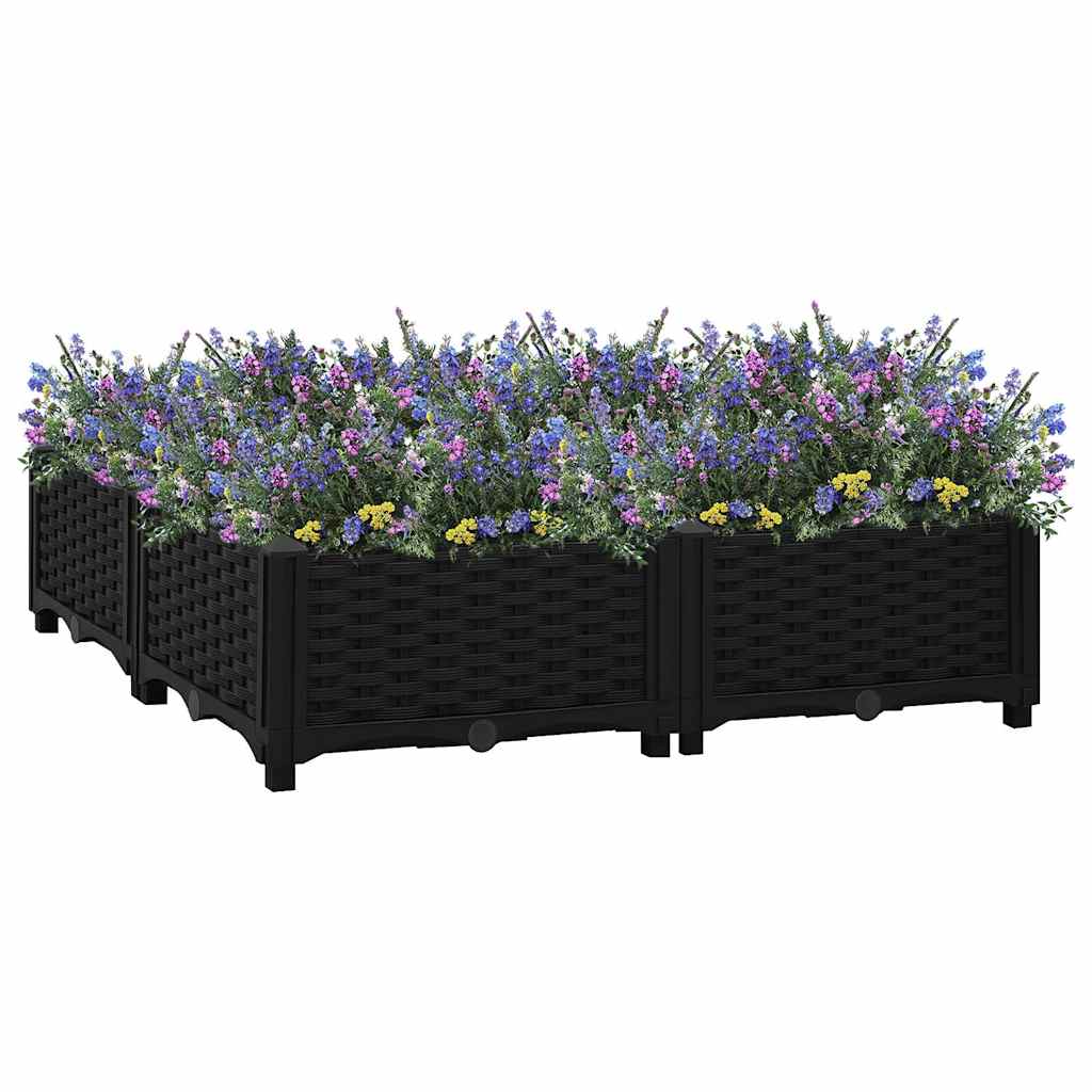 Aukštas lovelis, 80x80x23cm, polipropilenas Aukštas lovelis, 80x80x23cm, polipropilenas - Image 2