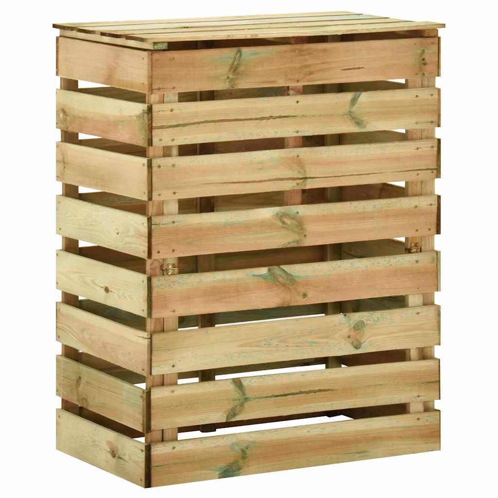Sodo komposto dėžės, 3vnt., 80x50x100cm, impregnuota pušis Sodo komposto dėžės, 3vnt., 80x50x100cm, impregnuota pušis - Image 3