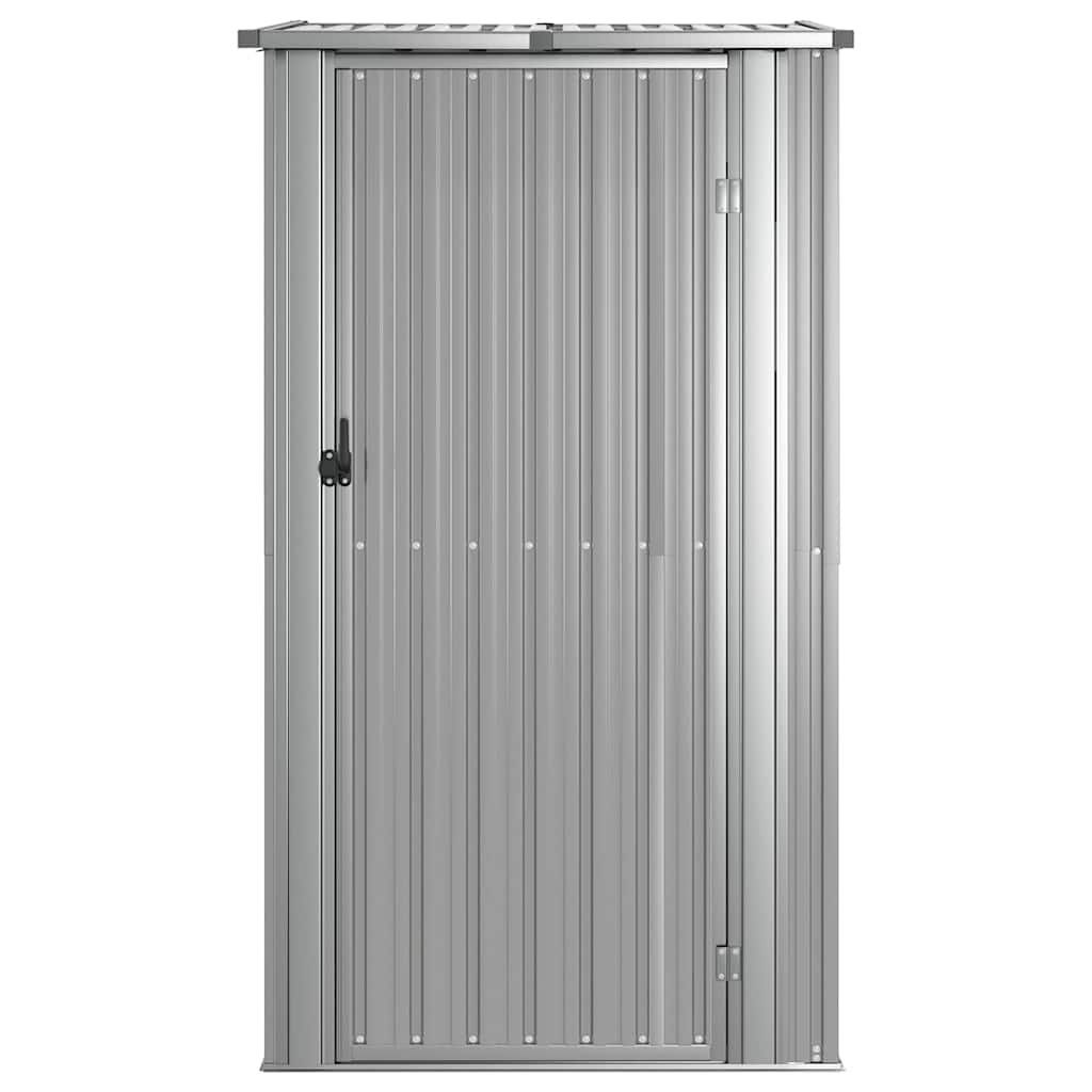 Sodo pašiūrė, pilka, 118,5x97x209,5cm, galvanizuotas plienas Sodo pašiūrė, pilka, 118,5x97x209,5cm, galvanizuotas plienas - Image 4