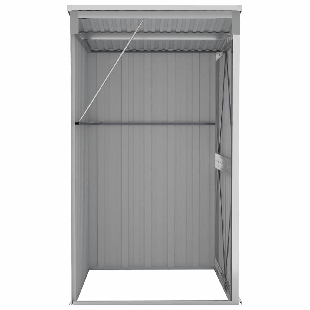 Sodo pašiūrė, pilka, 118x100x178cm, galvanizuotas plienas Sodo pašiūrė, pilka, 118x100x178cm, galvanizuotas plienas - Image 5
