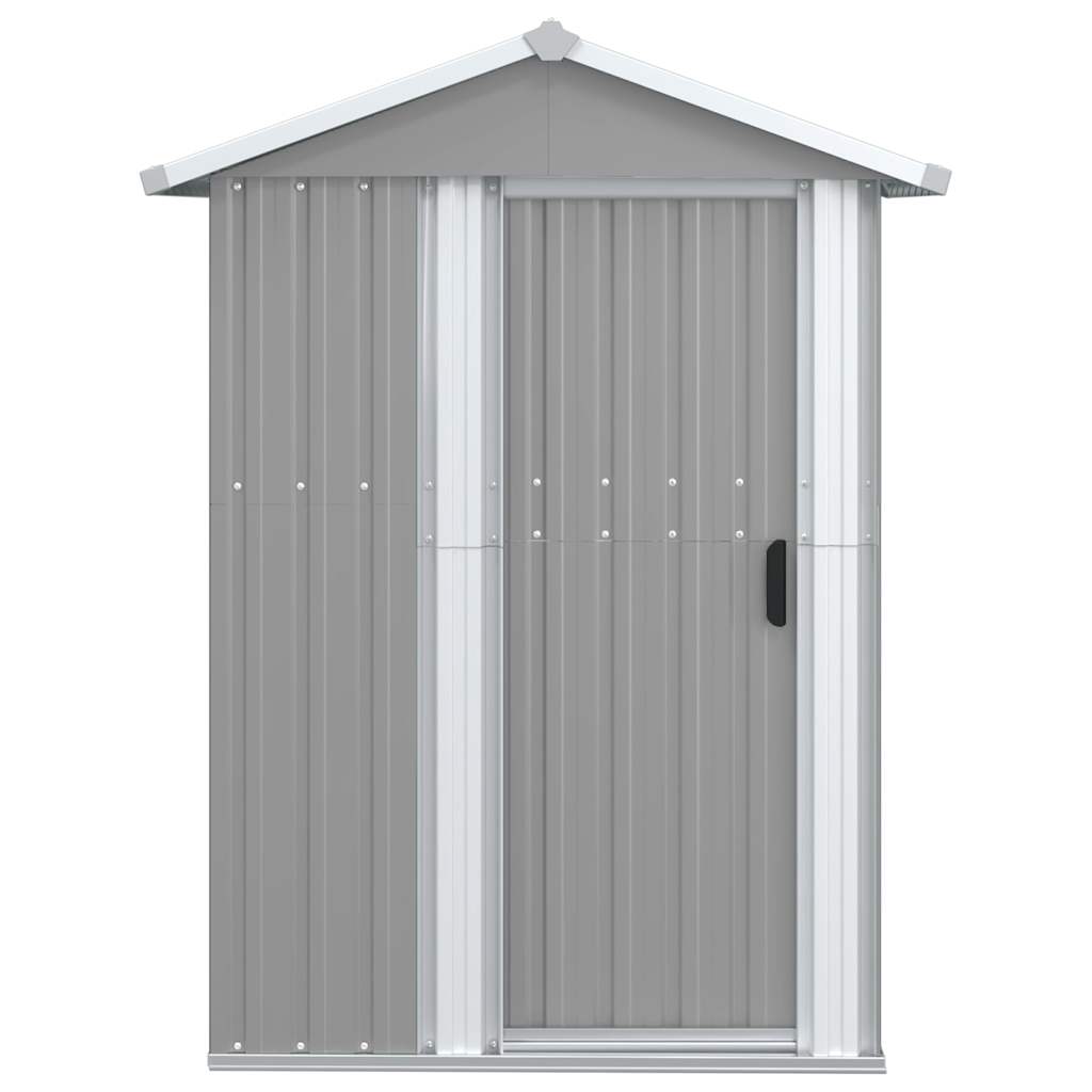 Sodo pašiūrė, pilka, 126×97,5x177cm, galvanizuotas plienas Sodo pašiūrė, pilka, 126x97,5x177cm, galvanizuotas plienas - Image 3