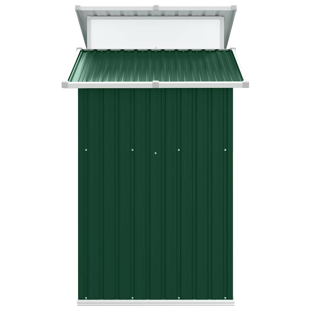 Sodo pašiūrė, žalia, 270x130x208,5cm, galvanizuotas plienas Sodo pašiūrė, žalia, 270x130x208,5cm, galvanizuotas plienas - Image 5