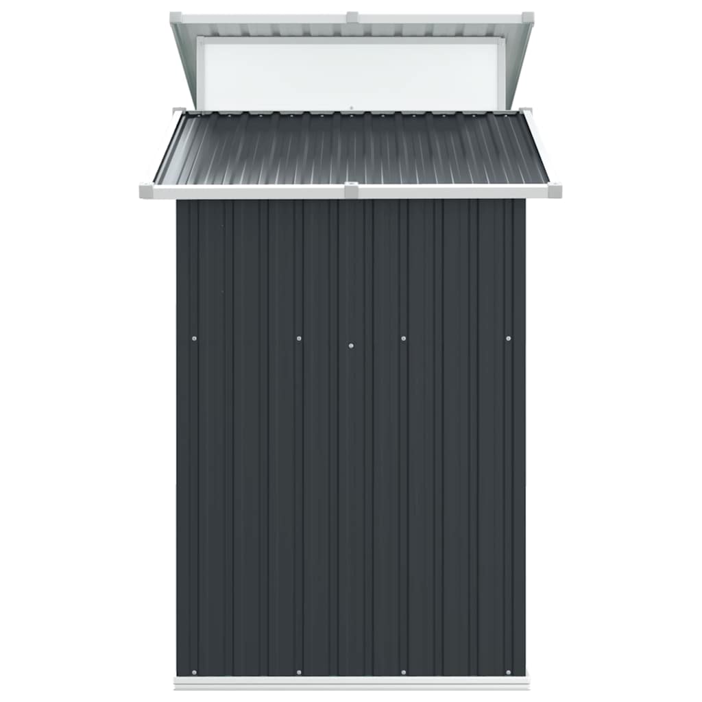 Sodo pašiūrė, antracito, 270x130x208,5cm, galvanizuotas plienas Sodo pašiūrė, antracito, 270x130x208,5cm, galvanizuotas plienas - Image 5