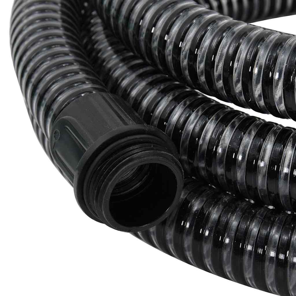 Siurbimo žarna su žalvarinėmis jungtimis, juoda, 1,1″, 15m, PVC Siurbimo žarna su žalvarinėmis jungtimis, juoda, 1,1", 15m, PVC - Image 4