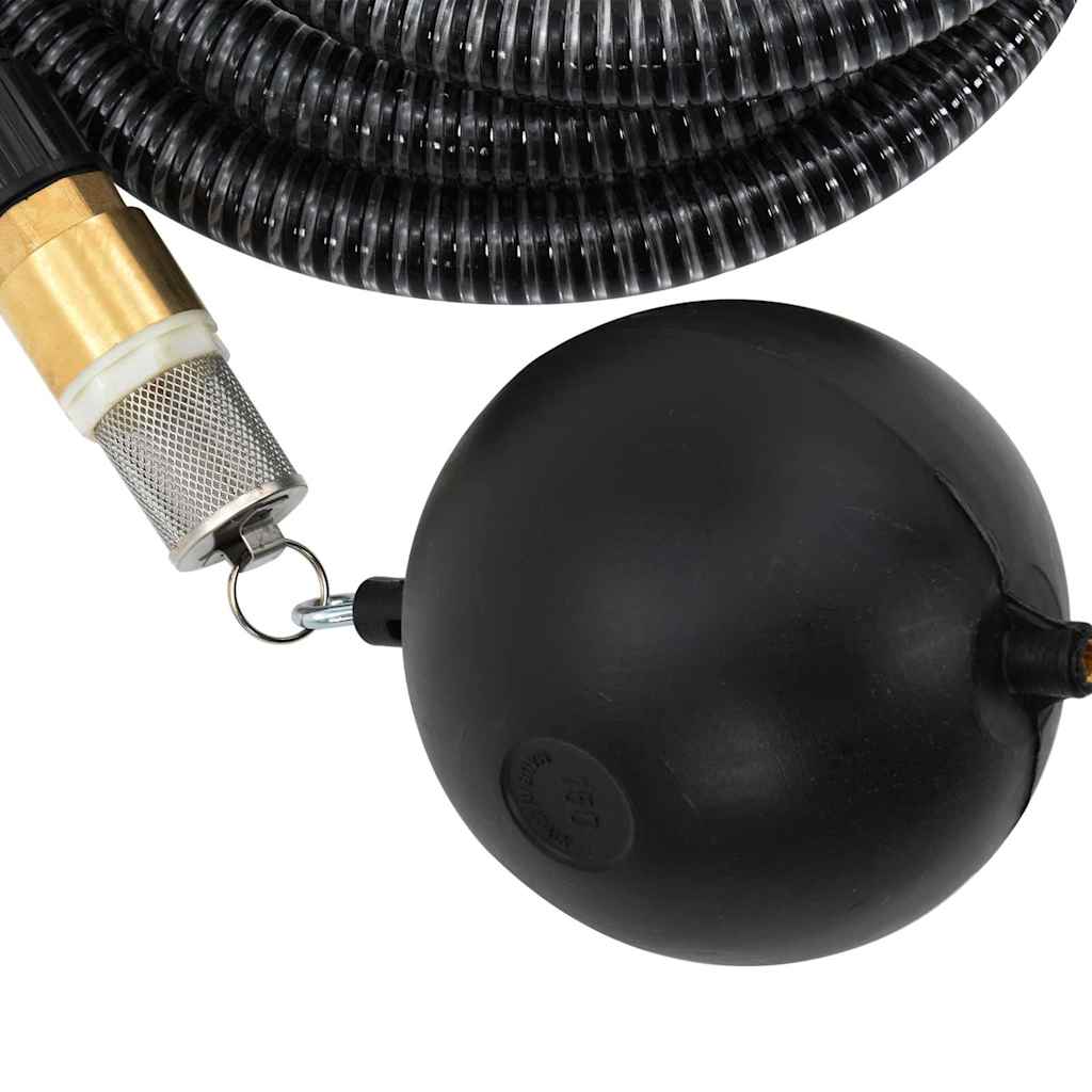 Siurbimo žarna su žalvarinėmis jungtimis, juoda, 1,1″, 20m, PVC Siurbimo žarna su žalvarinėmis jungtimis, juoda, 1,1", 20m, PVC - Image 4