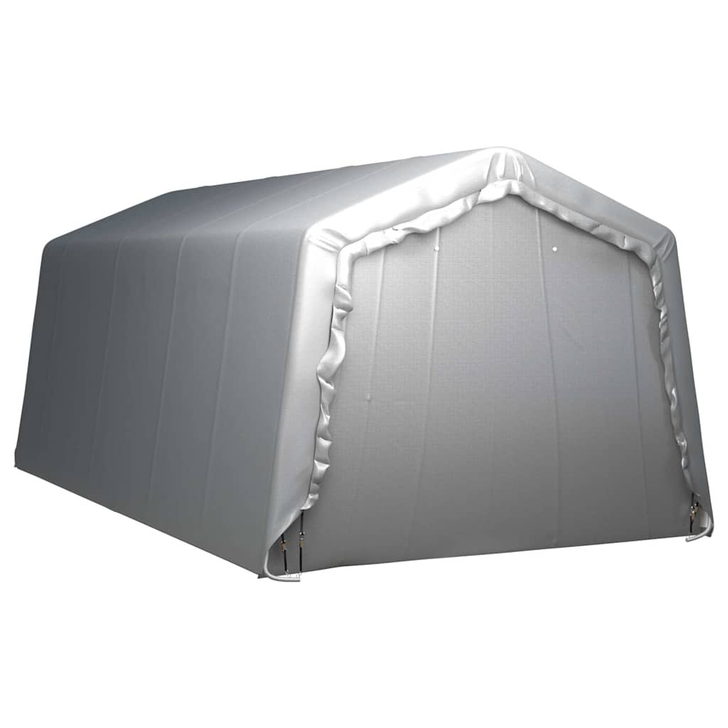 Palapinė daiktams saugoti, pilkos spalvos, 300x600cm, plienas Palapinė daiktams saugoti, pilkos spalvos, 300x600cm, plienas - Image 4