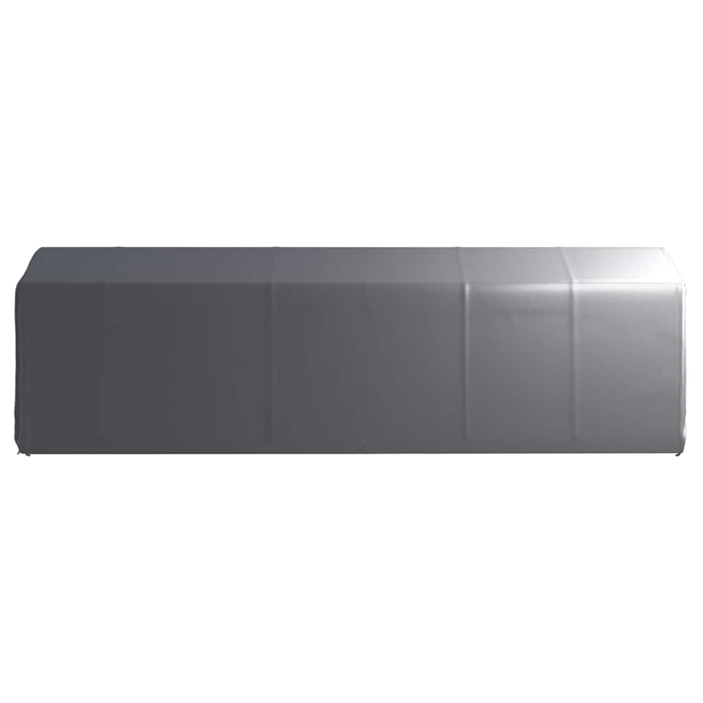 Palapinė daiktams saugoti, pilkos spalvos, 300x750cm, plienas Palapinė daiktams saugoti, pilkos spalvos, 300x750cm, plienas - Image 3