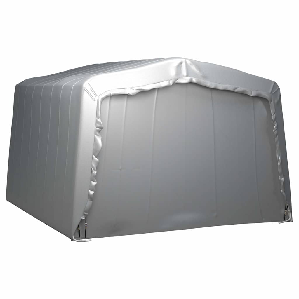 Palapinė daiktams saugoti, pilkos spalvos, 370x370cm, plienas Palapinė daiktams saugoti, pilkos spalvos, 370x370cm, plienas - Image 4