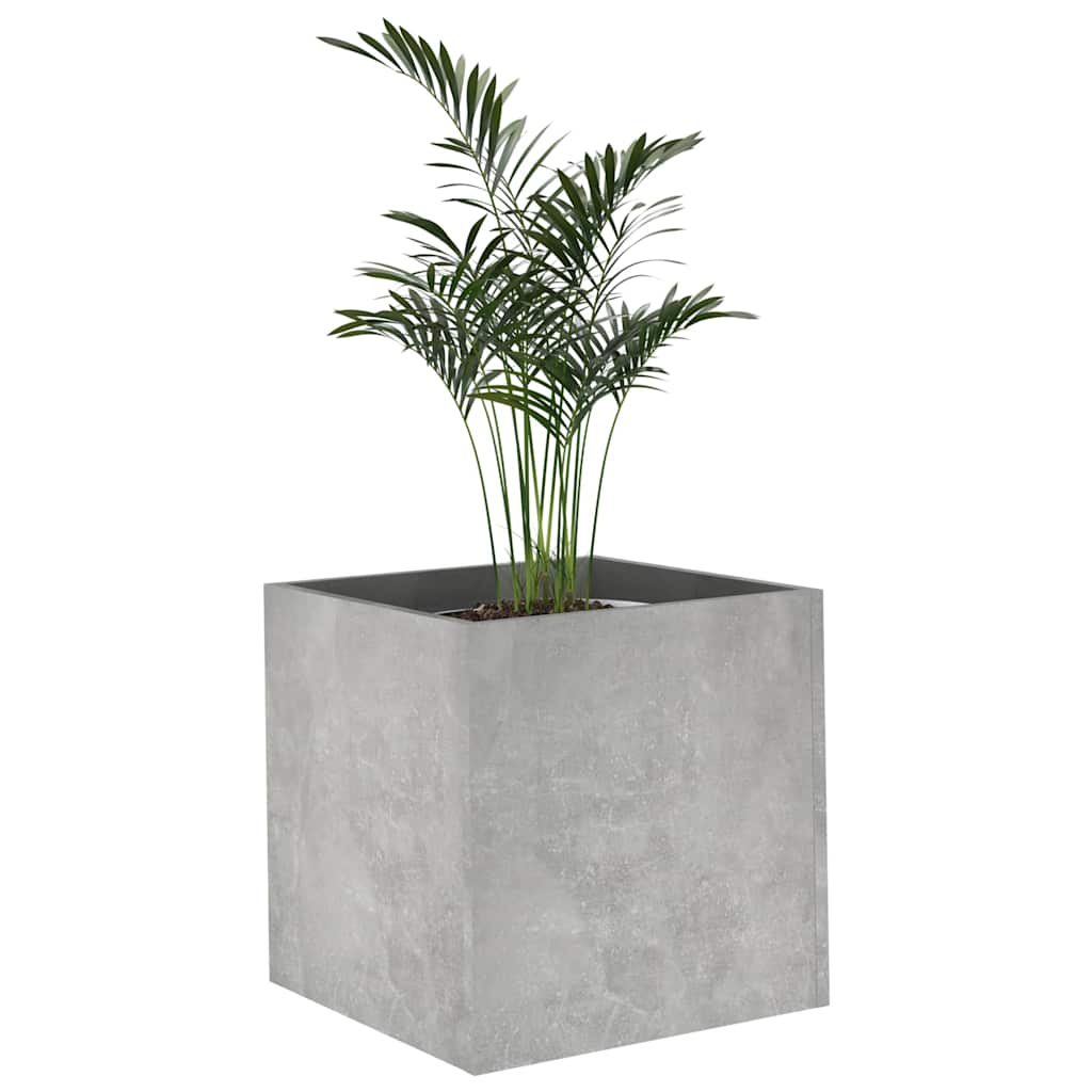 Lovelis, betono pilkos spalvos, 40x40x40cm, apdirbta mediena Lovelis, betono pilkos spalvos, 40x40x40cm, apdirbta mediena - Image 4