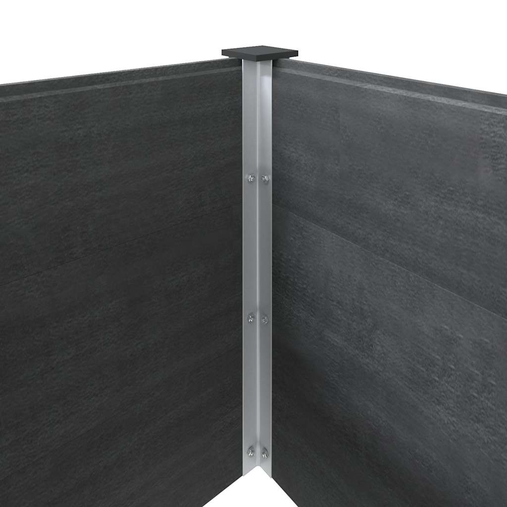 Aukštas sodo lovelis, pilkos spalvos, 300x100x91cm, WPC Aukštas sodo lovelis, pilkos spalvos, 300x100x91cm, WPC - Image 6