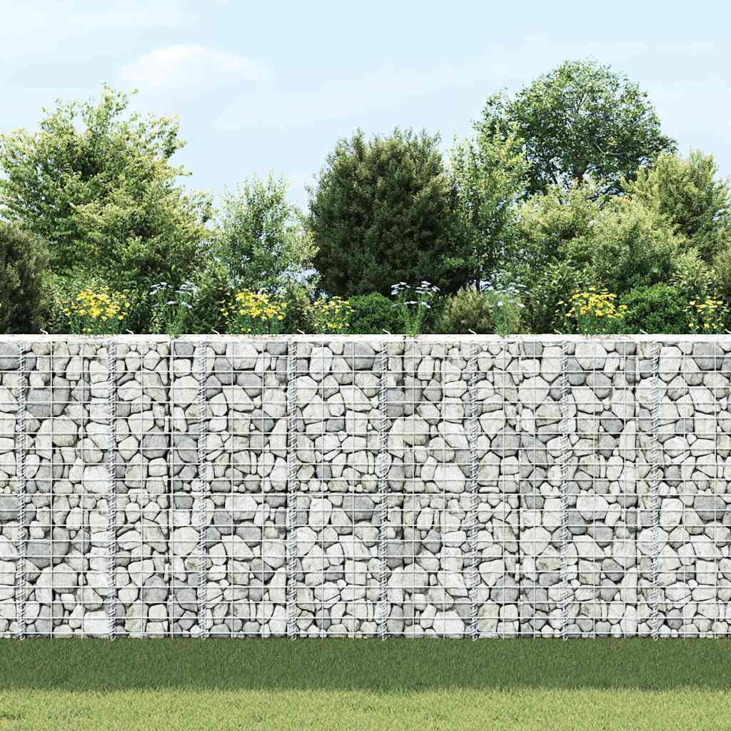 Aukšti gabionų loveliai, 3vnt., 30x30x100cm, geležis Aukšti gabionų loveliai, 3vnt., 30x30x100cm, geležis - Image 3