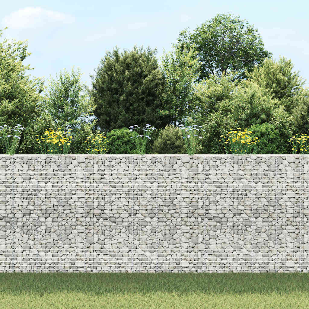 Aukšti gabionų loveliai, 3vnt., 30x30x150cm, geležis Aukšti gabionų loveliai, 3vnt., 30x30x150cm, geležis - Image 3