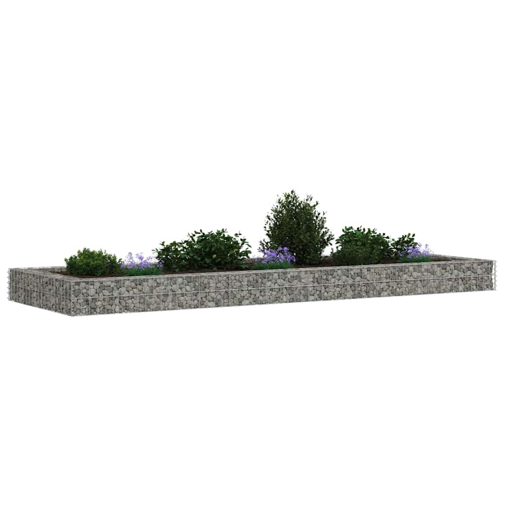 Aukštas gabiono lovelis, 300x100x20cm, galvanizuotas plienas Aukštas gabiono lovelis, 300x100x20cm, galvanizuotas plienas - Image 4