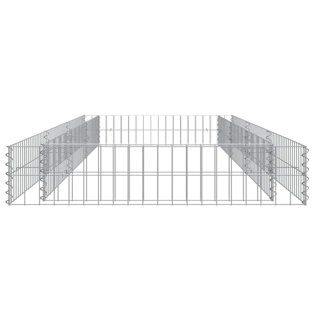 Aukštas gabiono lovelis, 300x100x20cm, galvanizuotas plienas Aukštas gabiono lovelis, 300x100x20cm, galvanizuotas plienas - Image 6
