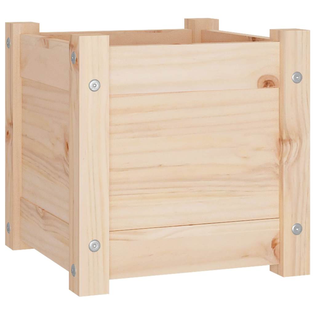 Sodo loveliai, 2vnt., 31x31x31cm, pušies medienos masyvas Sodo loveliai, 2vnt., 31x31x31cm, pušies medienos masyvas - Image 4