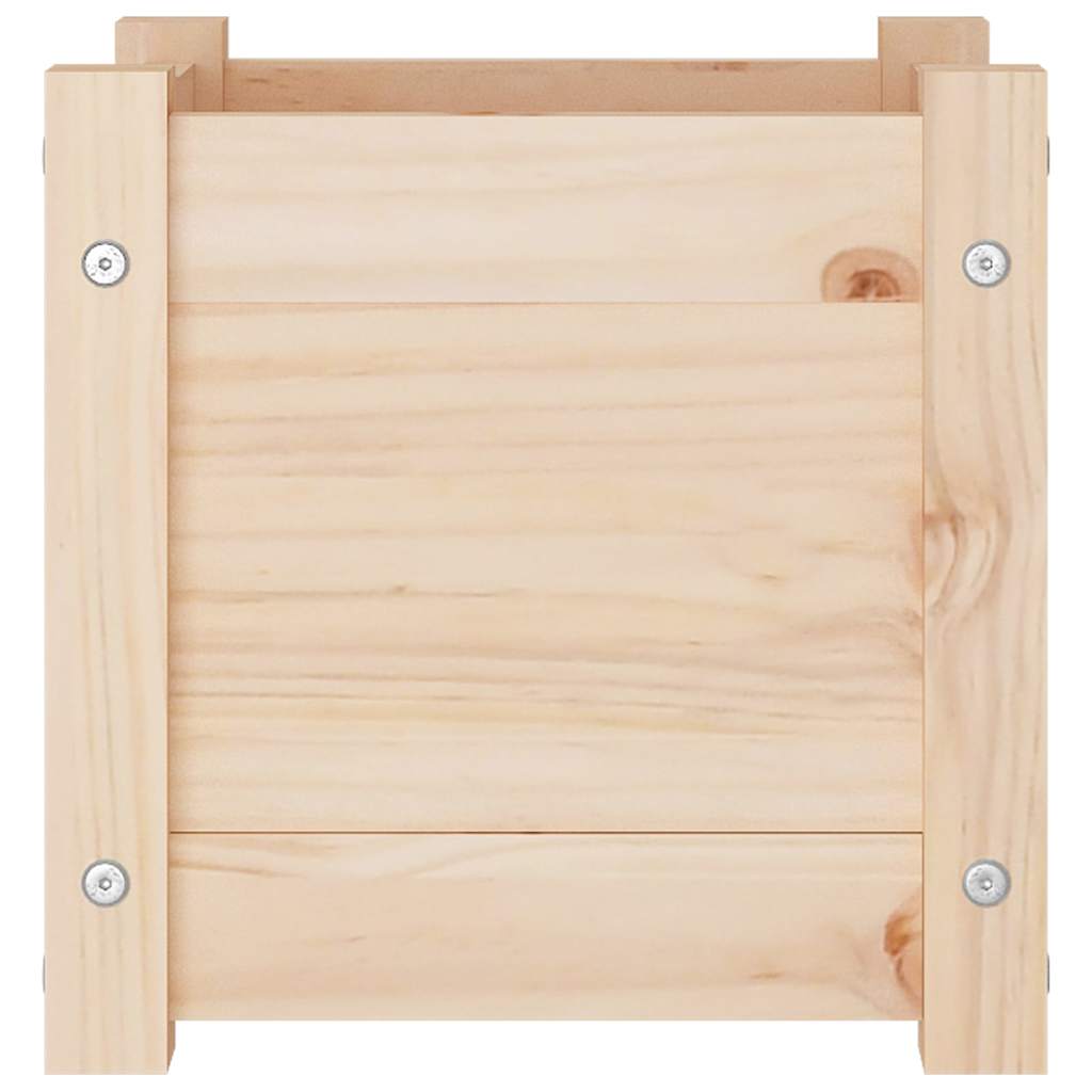 Sodo loveliai, 2vnt., 31x31x31cm, pušies medienos masyvas Sodo loveliai, 2vnt., 31x31x31cm, pušies medienos masyvas - Image 5