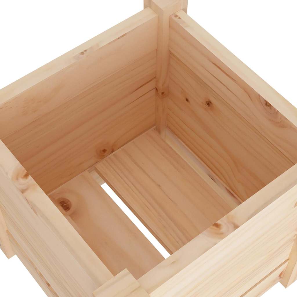 Sodo loveliai, 2vnt., 31x31x31cm, pušies medienos masyvas Sodo loveliai, 2vnt., 31x31x31cm, pušies medienos masyvas - Image 7