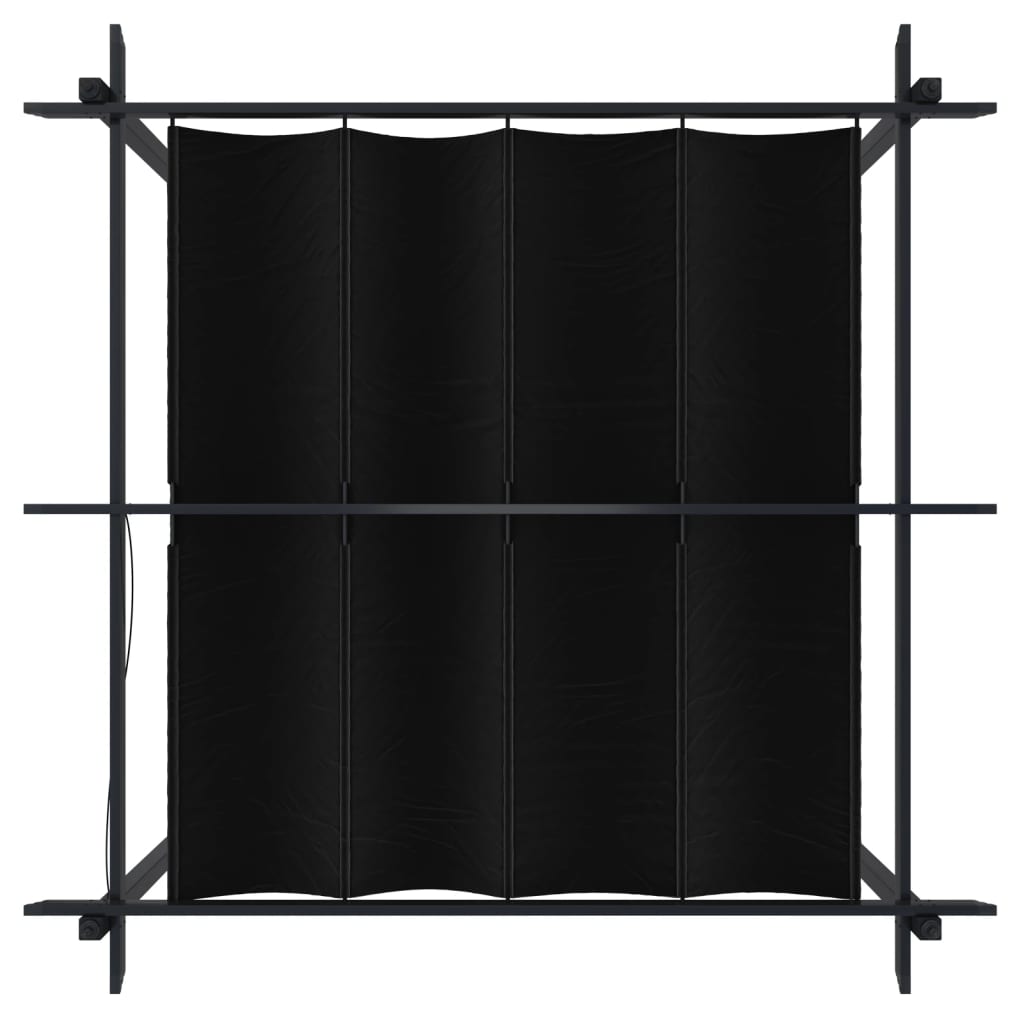 Sodo pavėsinė su įtraukiamu stogu, antracito spalvos, 3x3m Sodo pavėsinė su įtraukiamu stogu, antracito spalvos, 3x3m - Image 7