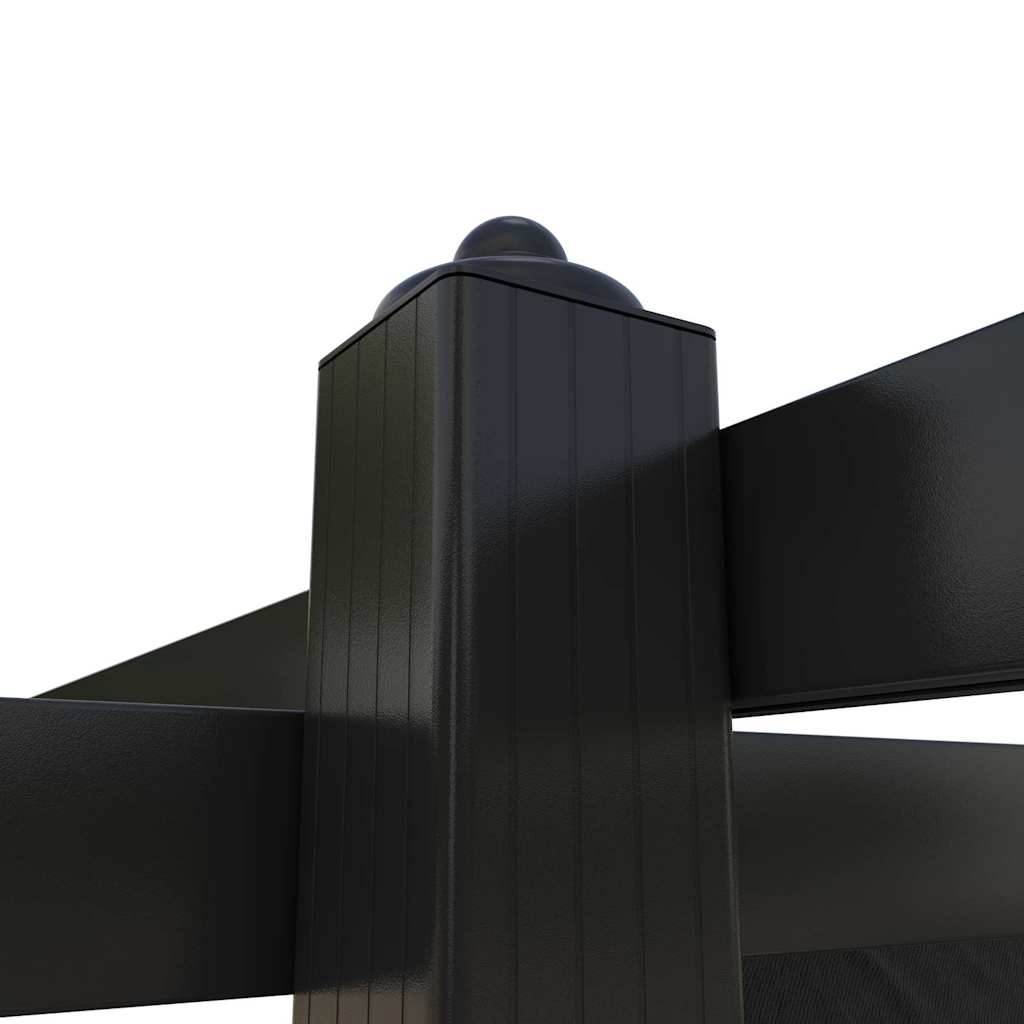 Sodo pavėsinė su įtraukiamu stogu, antracito spalvos, 3x3m Sodo pavėsinė su įtraukiamu stogu, antracito spalvos, 3x3m - Image 8