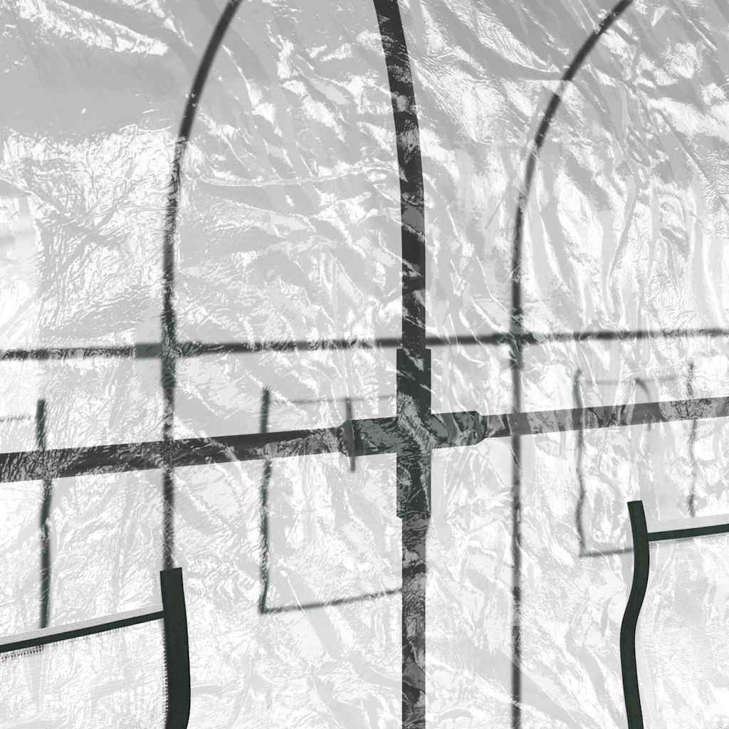 Šiltnamis, skaidrus, 160x400x190 cm, PVC ir plienas Šiltnamis, skaidrus, 160x400x190 cm, PVC ir plienas - Image 5
