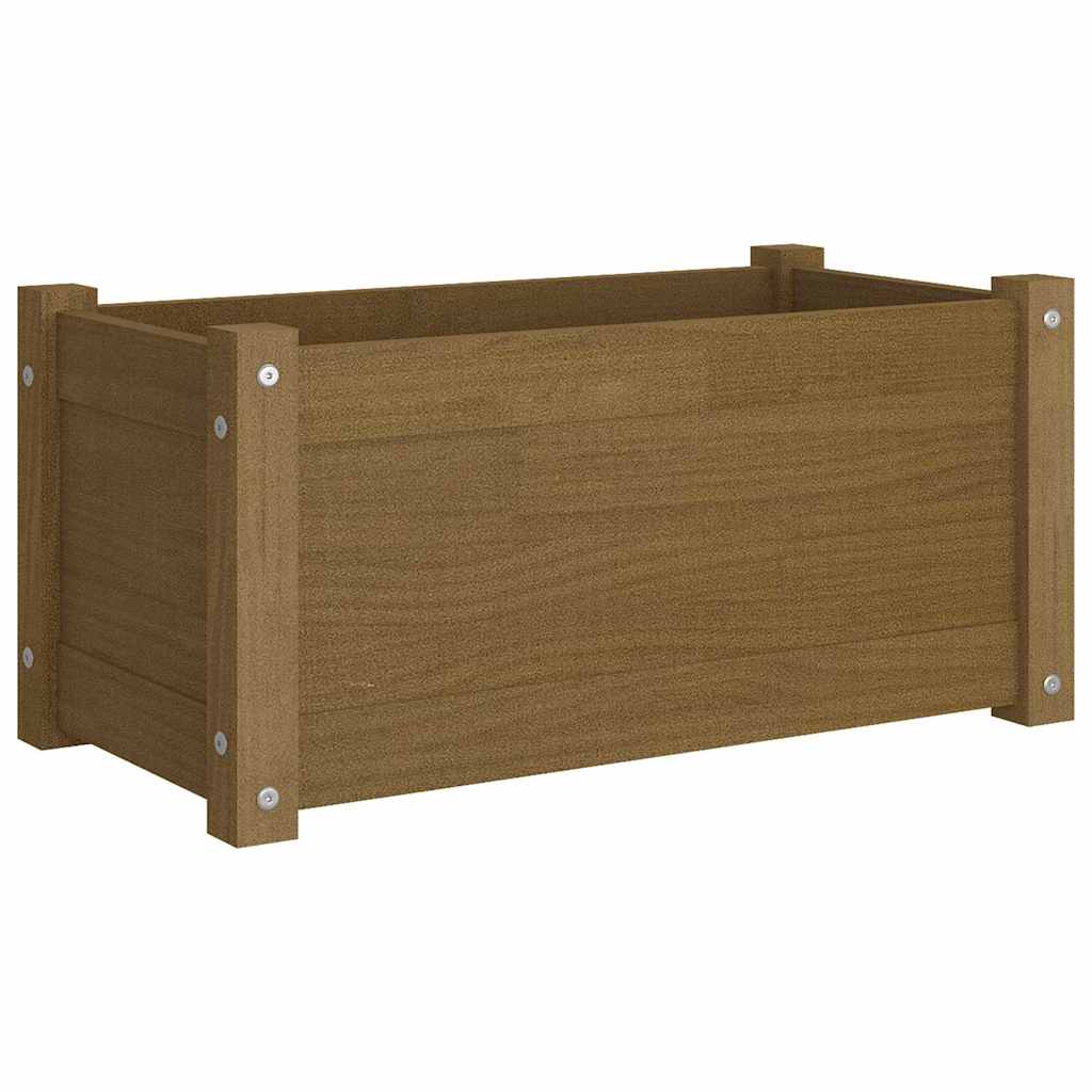 Sodo loveliai, 2vnt., medaus rudi, 60x31x31cm, pušies masyvas Sodo loveliai, 2vnt., medaus rudi, 60x31x31cm, pušies masyvas - Image 3