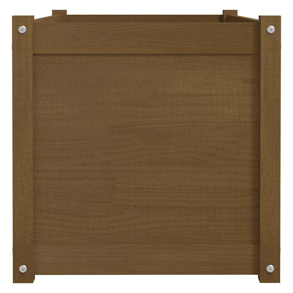 Sodo loveliai, 2vnt., medaus rudi, 100x50x50cm, pušies masyvas Sodo loveliai, 2vnt., medaus rudi, 100x50x50cm, pušies masyvas - Image 7