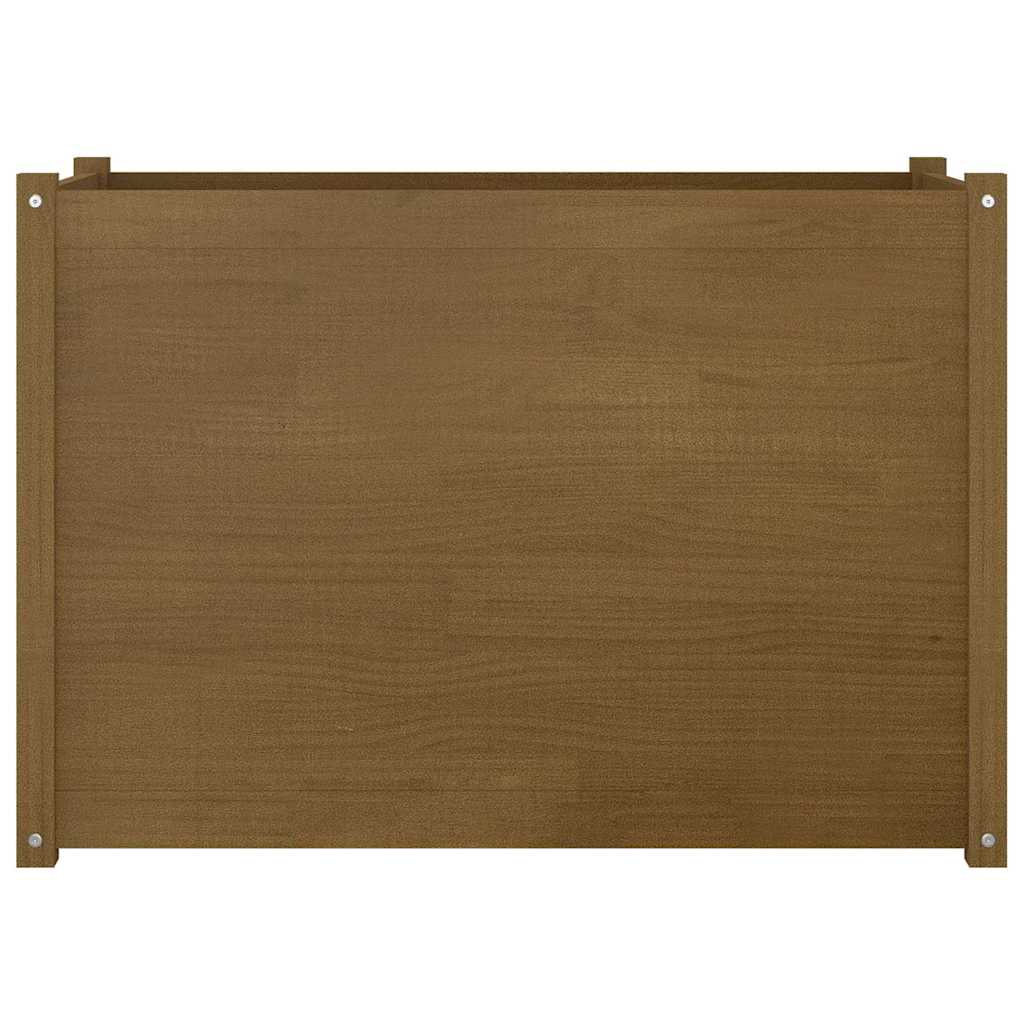 Sodo lovelis, medaus rudas, 100x50x70cm, pušies masyvas Sodo lovelis, medaus rudas, 100x50x70cm, pušies masyvas - Image 3