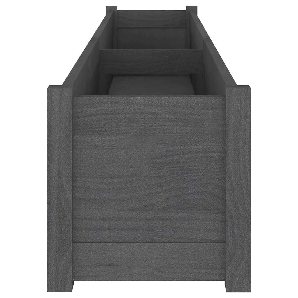 Sodo loveliai, 2vnt., pilki, 200x31x31cm, pušies masyvas Sodo loveliai, 2vnt., pilki, 200x31x31cm, pušies masyvas - Image 5