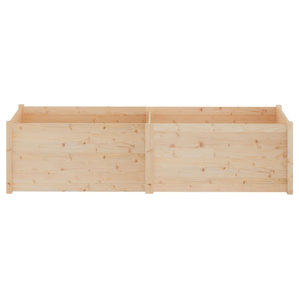 Sodo lovelis, 200x50x50cm, pušies medienos masyvas Sodo lovelis, 200x50x50cm, pušies medienos masyvas - Image 4