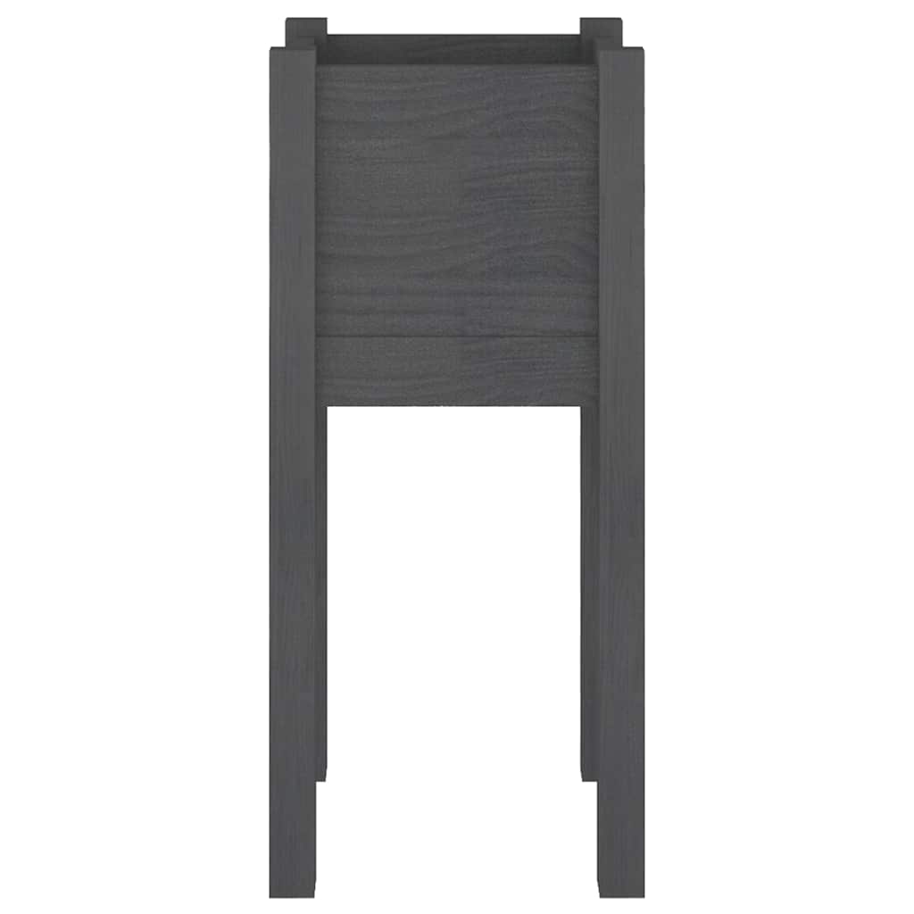 Sodo loveliai, 2vnt., pilki, 31x31x70cm, pušies masyvas Sodo loveliai, 2vnt., pilki, 31x31x70cm, pušies masyvas - Image 5