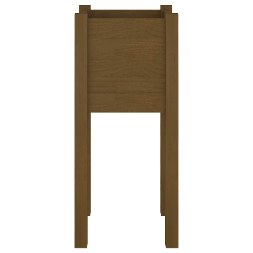 Sodo loveliai, 2vnt., medaus rudi, 31x31x70cm, pušies masyvas Sodo loveliai, 2vnt., medaus rudi, 31x31x70cm, pušies masyvas - Image 5