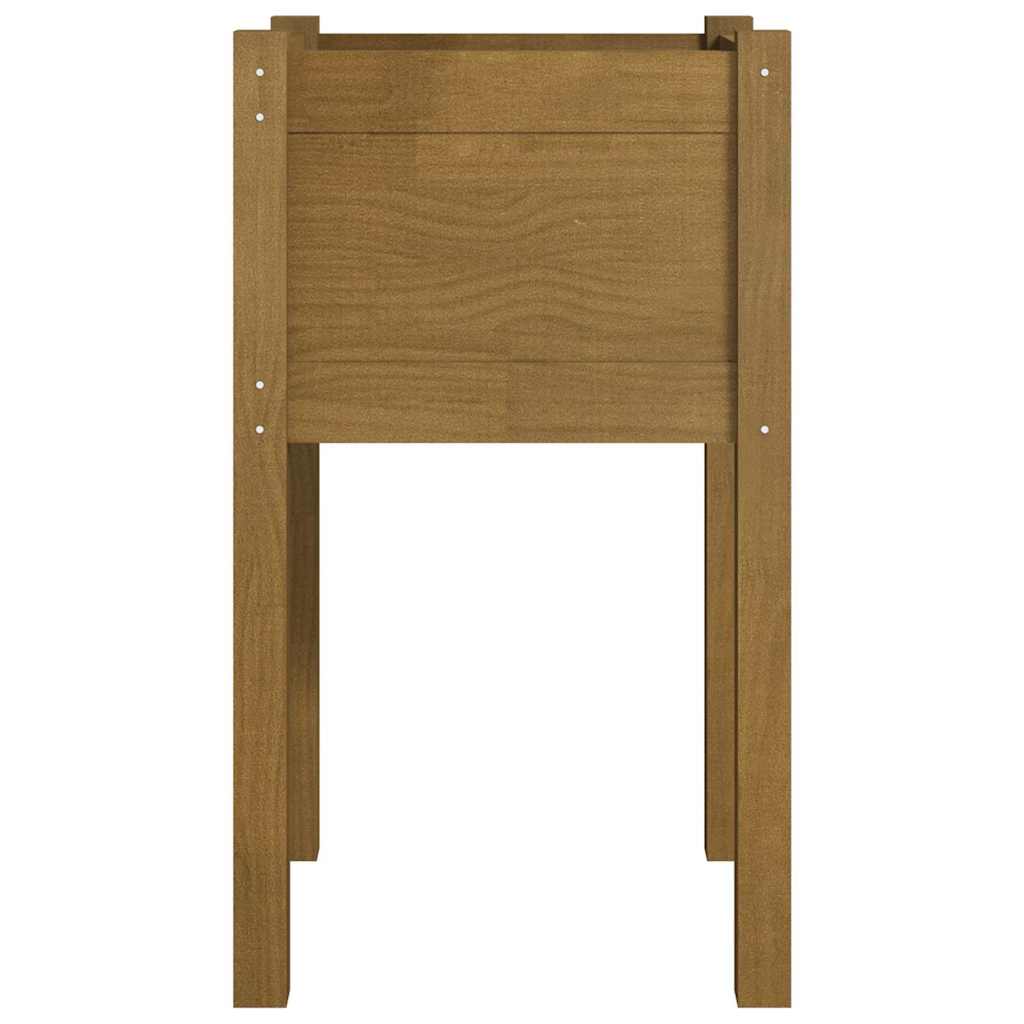 Sodo lovelis, medaus rudas, 40x40x70cm, pušies masyvas Sodo lovelis, medaus rudas, 40x40x70cm, pušies masyvas - Image 4
