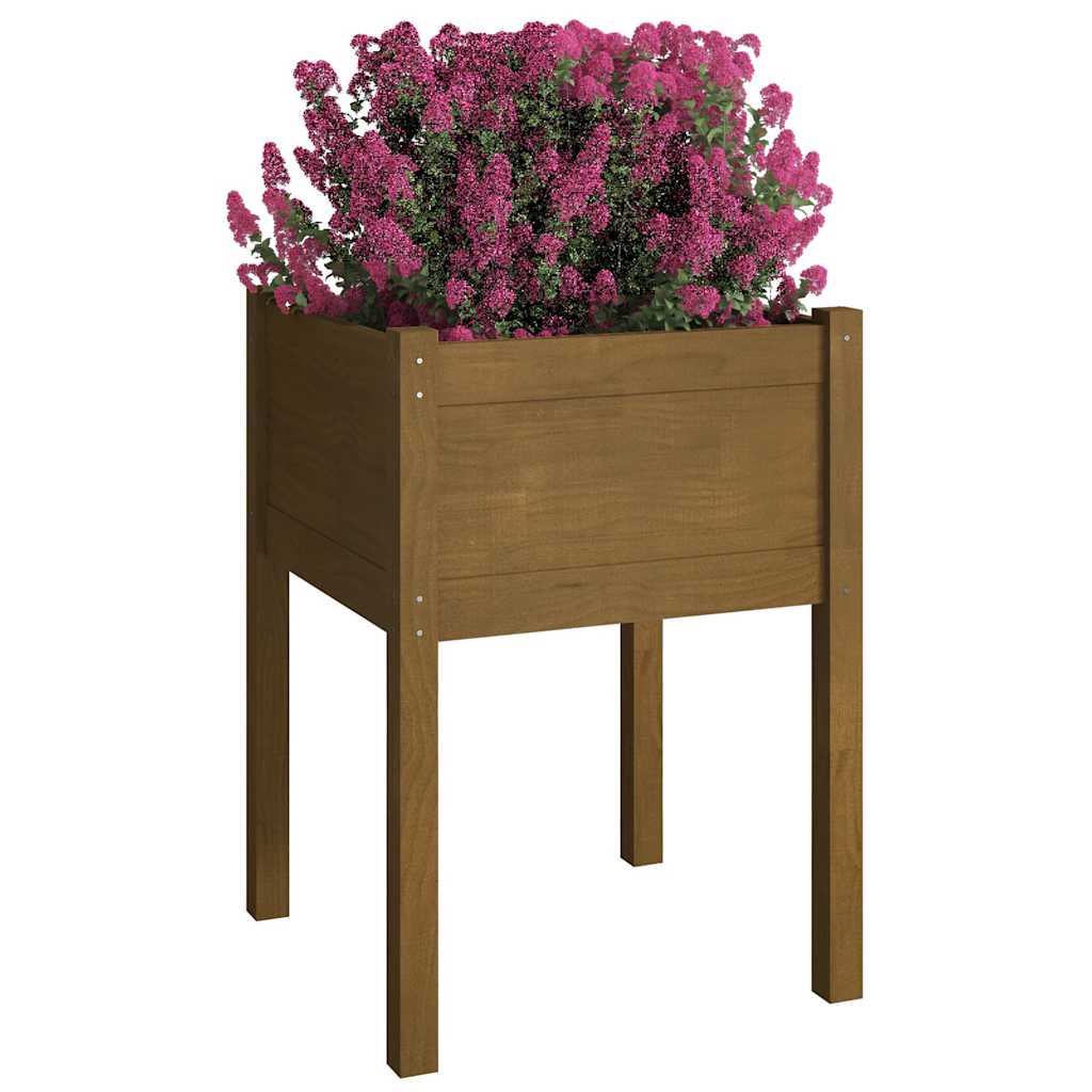 Sodo lovelis, medaus rudas, 50x50x70cm, pušies masyvas Sodo lovelis, medaus rudas, 50x50x70cm, pušies masyvas - Image 3