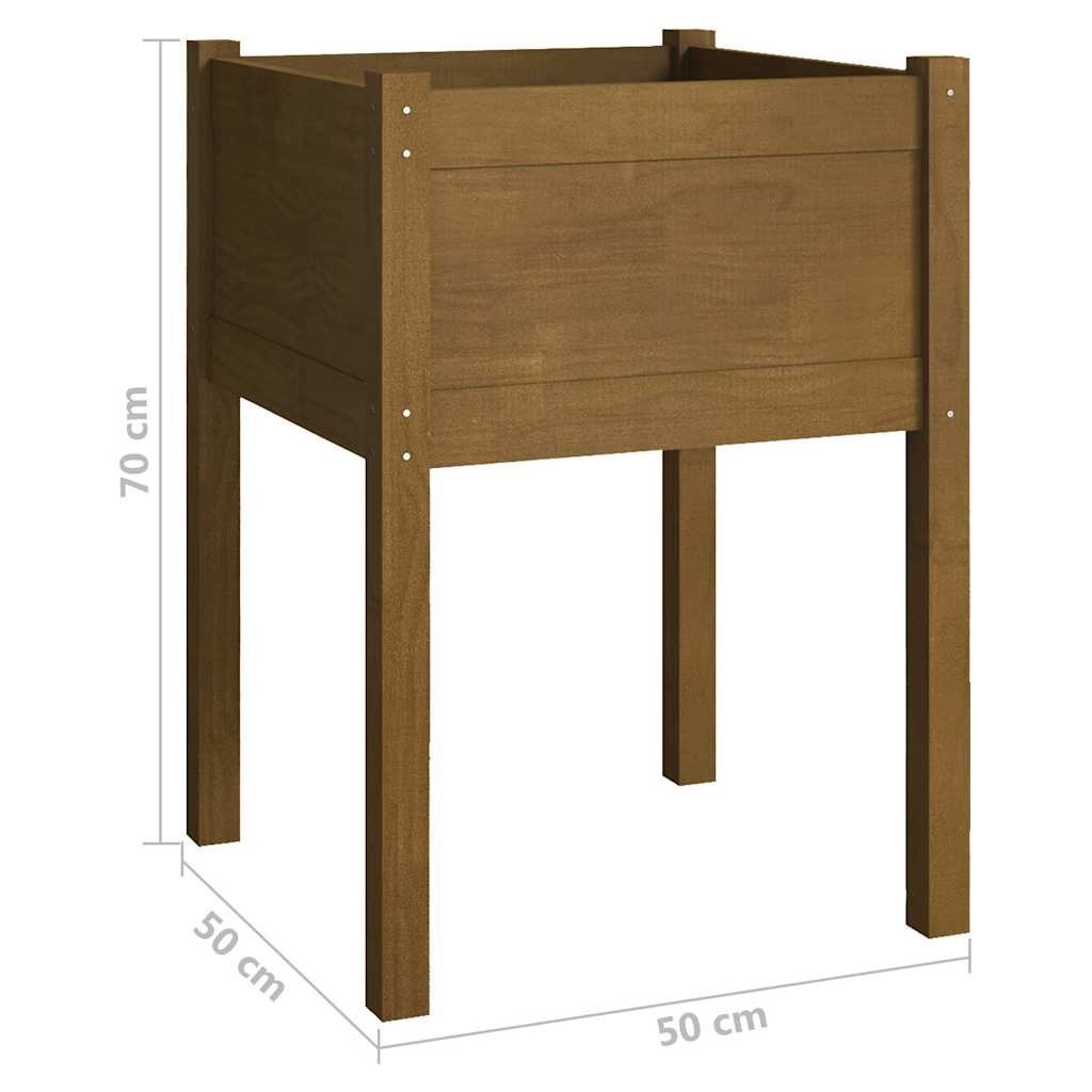 Sodo lovelis, medaus rudas, 50x50x70cm, pušies masyvas Sodo lovelis, medaus rudas, 50x50x70cm, pušies masyvas