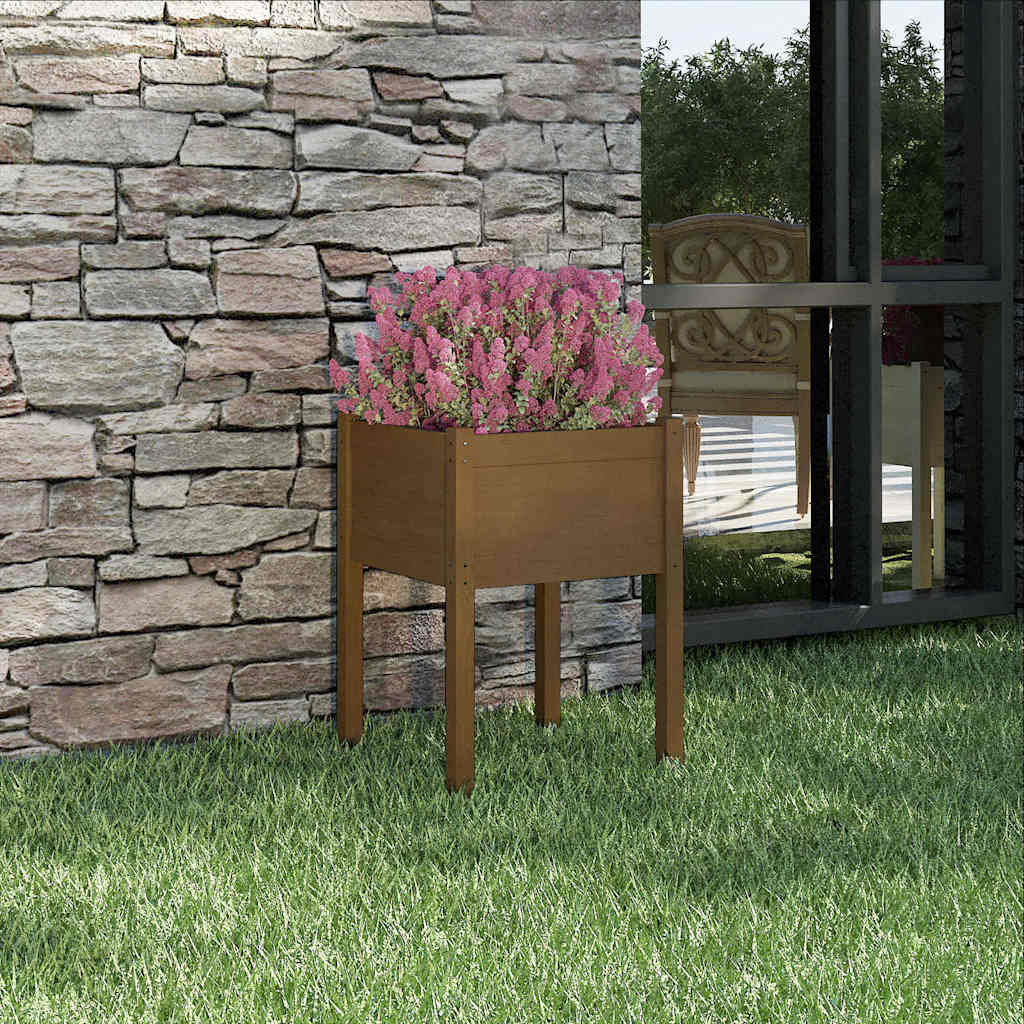 Sodo lovelis, medaus rudas, 50x50x70cm, pušies masyvas Sodo lovelis, medaus rudas, 50x50x70cm, pušies masyvas - Image 2