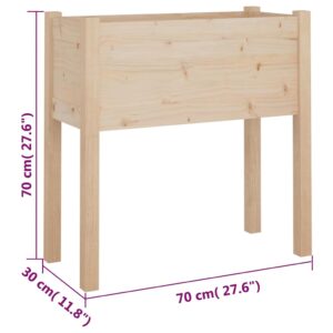 Sodo loveliai, 2vnt., 70x31x70cm, pušies medienos masyvas