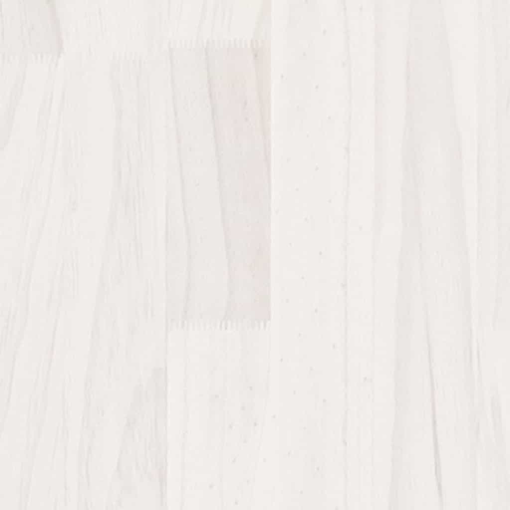 Sodo loveliai, 2vnt., balti, 110x31x70cm, pušies masyvas Sodo loveliai, 2vnt., balti, 110x31x70cm, pušies masyvas - Image 8