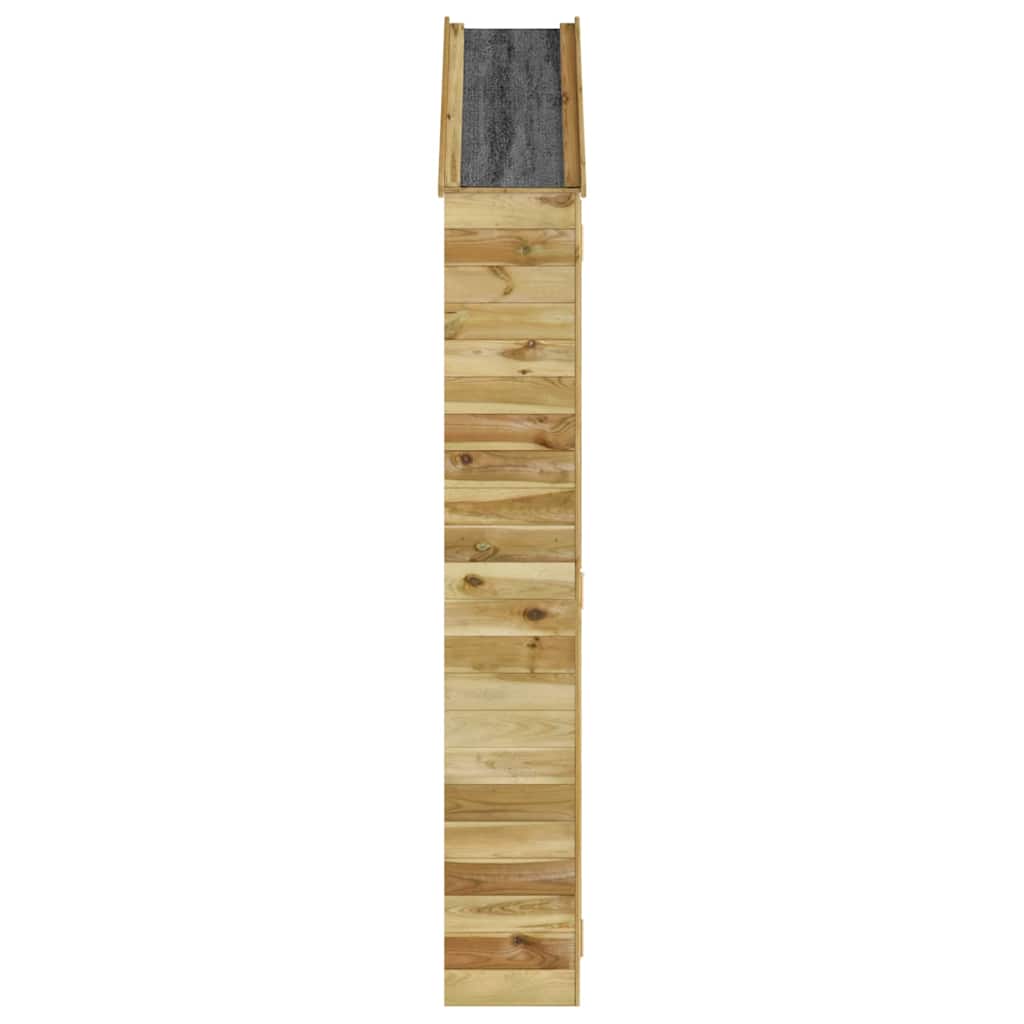 Sodo pašiūrė įrankiams, 107x37x220cm, impregnuota pušis Sodo pašiūrė įrankiams, 107x37x220cm, impregnuota pušis - Image 5