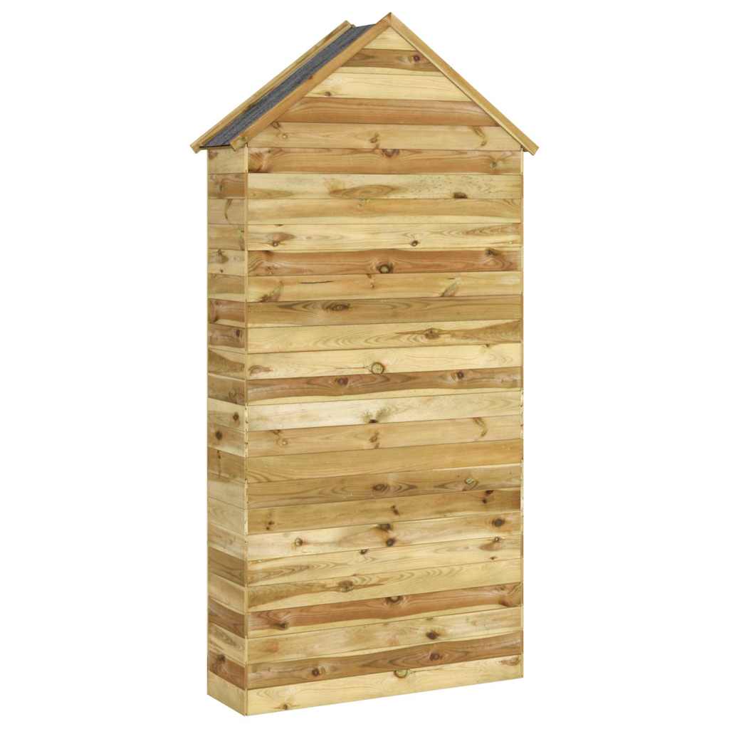 Sodo pašiūrė įrankiams, 107x37x220cm, impregnuota pušis Sodo pašiūrė įrankiams, 107x37x220cm, impregnuota pušis - Image 6