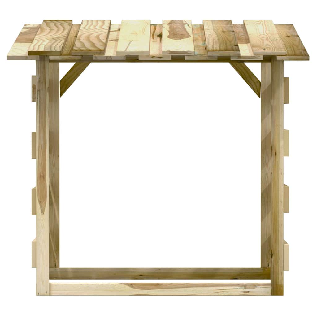 Pergolės su stogeliais, 3vnt., 100x90x100cm, impregnuota pušis Pergolės su stogeliais, 3vnt., 100x90x100cm, impregnuota pušis - Image 6