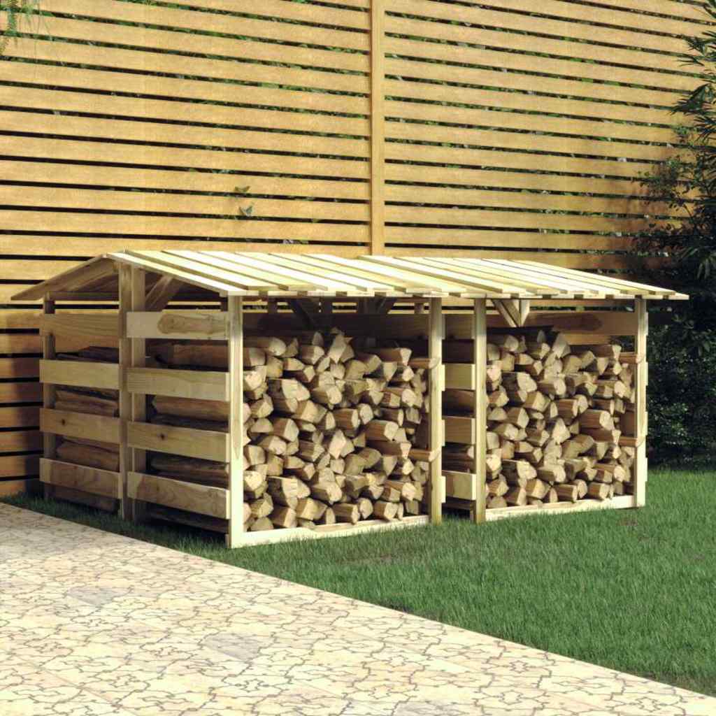 Pergolės su stogeliais, 4vnt., 100x90x100cm, impregnuota pušis Pergolės su stogeliais, 4vnt., 100x90x100cm, impregnuota pušis - Image 2