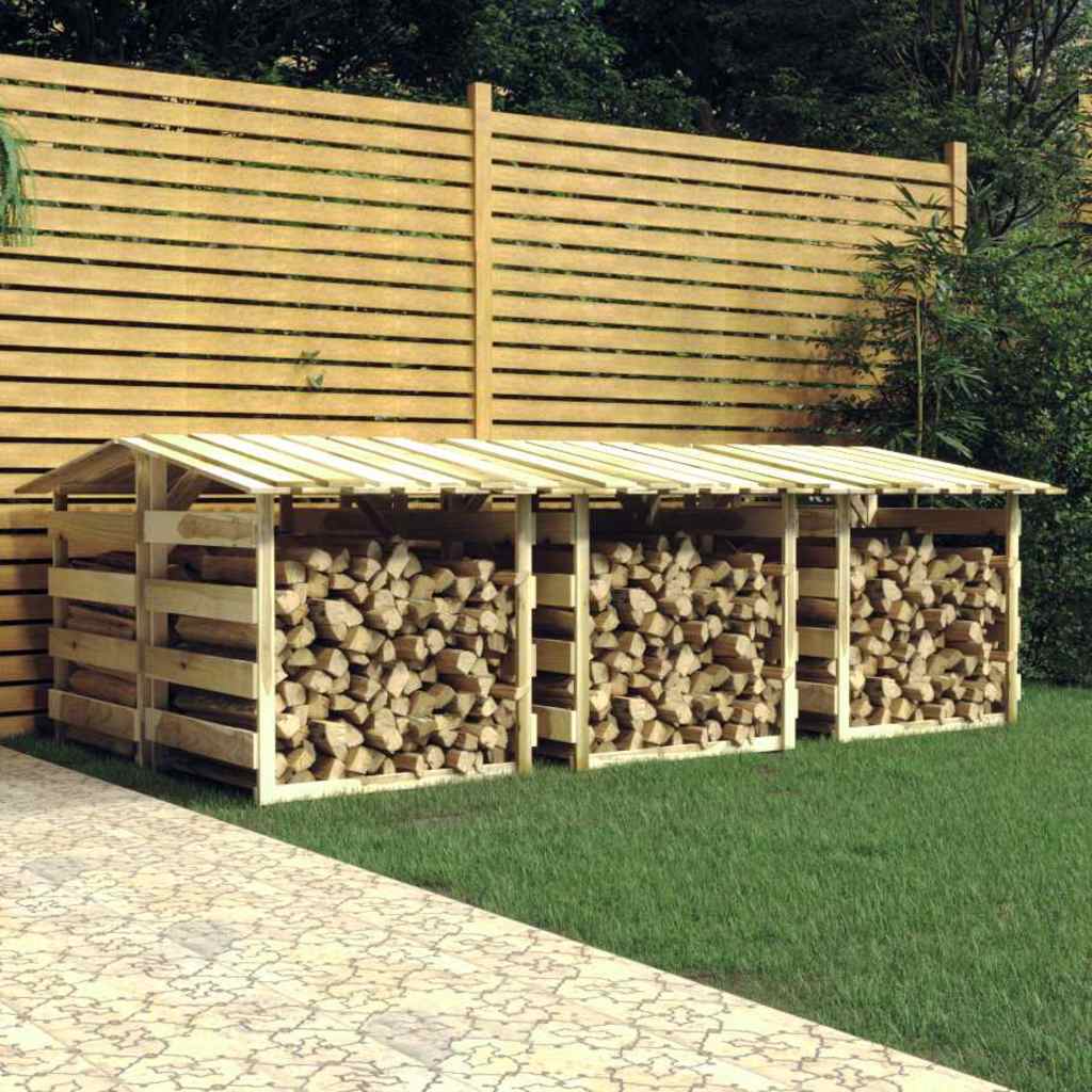 Pergolės su stogeliais, 6vnt., 100x90x100cm, impregnuota pušis Pergolės su stogeliais, 6vnt., 100x90x100cm, impregnuota pušis - Image 2
