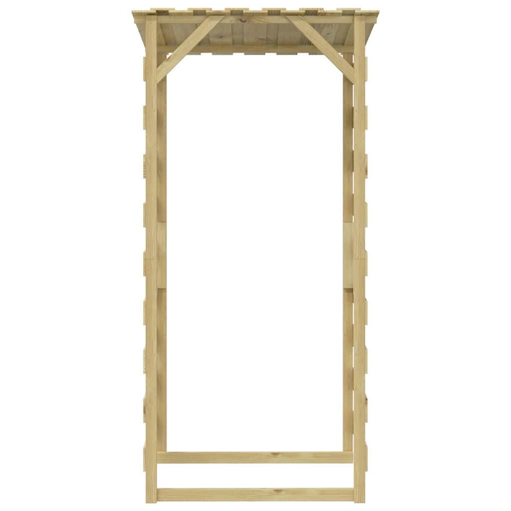 Pergolės su stogeliais, 3vnt., 100x90x200cm, impregnuota pušis Pergolės su stogeliais, 3vnt., 100x90x200cm, impregnuota pušis - Image 6