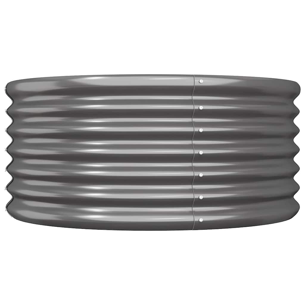 Sodo lovelis, antracito, 80x80x36cm, cinkuotas plienas Sodo lovelis, antracito, 80x80x36cm, cinkuotas plienas - Image 3